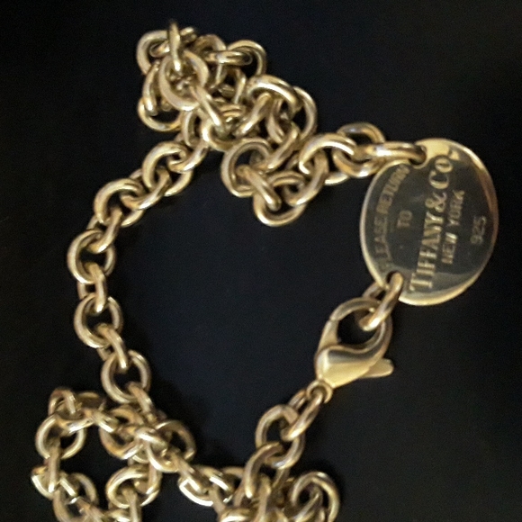 Auth 925 Tiffany Choker Authentic Tiffany Silver - Picture 8 of 9